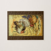 ヴィンテージ感謝の挨拶 ジグソーパズル (横)