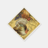 ヴィンテージ感謝の挨拶 スタンダードカクテルナプキン (角)