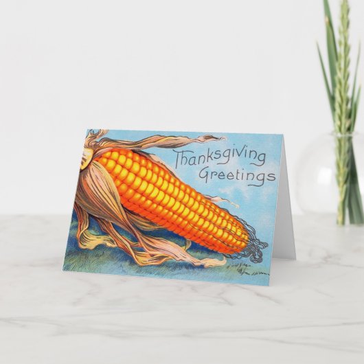 ヴィンテージ感謝カード シーズンカード (正面)