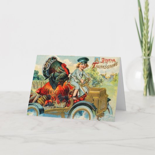 ヴィンテージ感謝カード シーズンカード (正面)