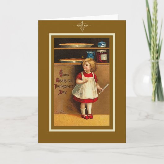 ヴィンテージ感謝カード シーズンカード (正面)