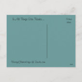 ヴィンテージ感謝七面鳥はがき シーズンポストカード (裏面)