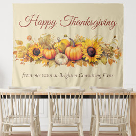 ヴィンテージ感謝型カボチャカスタムンパーティー タペストリー