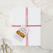 ヴィンテージ感謝型パンプキンスカスタムズ社パーティー ギフトタグ (より糸付き)