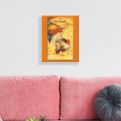 ヴィンテージ感謝挨拶 キャンバスプリント (インサイチュ (リビング))