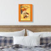 ヴィンテージ感謝挨拶 キャンバスプリント (インサイチュ (寝室))