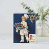 ヴィンテージ感謝挨拶 シーズンポストカード (スタンド正面)