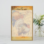 ヴィンテージ感謝挨拶 便箋 (スタンド正面)