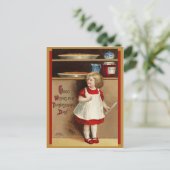 ヴィンテージ感謝状はがき シーズンポストカード (スタンド正面)