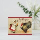 ヴィンテージ感謝状はがき シーズンポストカード (スタンド正面)