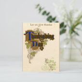 ヴィンテージ感謝状はがき シーズンポストカード (スタンド正面)