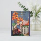 ヴィンテージ感謝状はがき シーズンポストカード (スタンド正面)