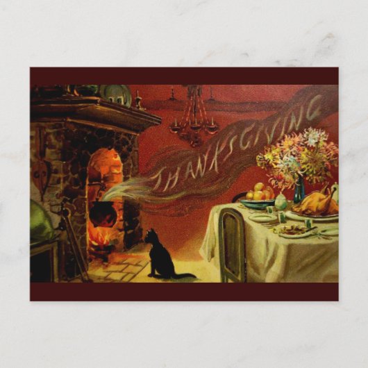 ヴィンテージ感謝状はがき シーズンポストカード (正面)