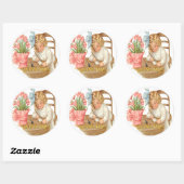 ヴィンテージ感謝状 ラウンドシール (シート)