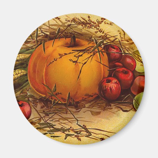 ヴィンテージ感謝磁石 マグネット (正面)