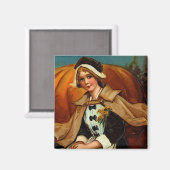 ヴィンテージ感謝磁石 マグネット (正面/裏面)