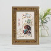 ヴィンテージ感謝祭あいさつ&トルコ シーズンカード (スタンド正面)