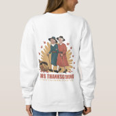 ヴィンテージ感謝祭の安定性 – 感謝する スウェットシャツ (裏面)