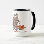 ヴィンテージ感謝祭の安定性 – 感謝する マグカップ (正面右)