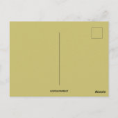 ヴィンテージ感謝祭の挨拶 ポストカード (裏面)