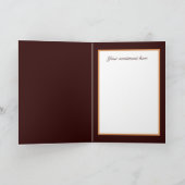 ヴィンテージ感謝祭の祝歌追加気持ち カード (内部)