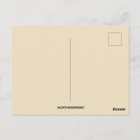 ヴィンテージ感謝祭ウィッシュボーンとリボン ポストカード (裏面)