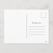 ヴィンテージ感謝祭コーン シーズンポストカード (裏面)