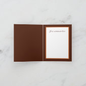 ヴィンテージ感謝祭ターキーホリデーカード  シーズンカード (内部)