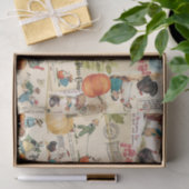 ヴィンテージ感謝祭ティッシュペーパー 薄葉紙 (ギフト)