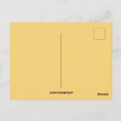 ヴィンテージ感謝祭トルコとゲートの挨拶 ポストカード (裏面)