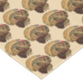 ヴィンテージ感謝祭トルコのテーブルクロス テーブルクロス (アングル)