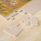 ヴィンテージ感謝祭トルコイラストレーション(1891年) ジグソーパズル (側面)