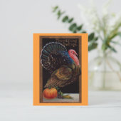 ヴィンテージ感謝祭トルコ シーズンポストカード (スタンド正面)