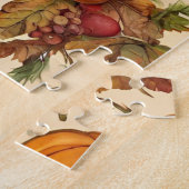 ヴィンテージ感謝祭トルコ ジグソーパズル (側面)