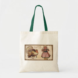 ヴィンテージ感謝祭トルコ トートバッグ