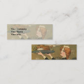 ヴィンテージ感謝祭ビクトリアントルコ スキニー名刺 (正面/裏面)