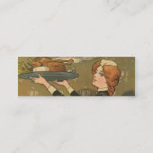 ヴィンテージ感謝祭ビクトリアントルコ スキニー名刺 (裏面)