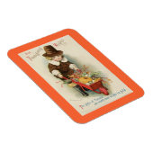 ヴィンテージ感謝祭ピルグリム マグネット (右側)