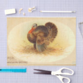 ヴィンテージ感謝祭ミックスシリーズデザイン1 薄葉紙 (クラフト)