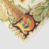 ヴィンテージ感謝祭ミックスシリーズデザイン6 薄葉紙 (詳細)