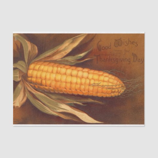 ヴィンテージ感謝祭ミックスシリーズデザイン7 薄葉紙 (正面)