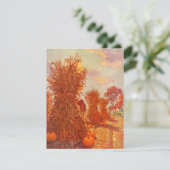 ヴィンテージ感謝祭秋コーンシーブス招待状 招待状 (スタンド正面)