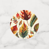 ヴィンテージ感謝祭紙吹雪：リッチ・ジュエル・トネード・オー コンフェッティ (スモール正面)