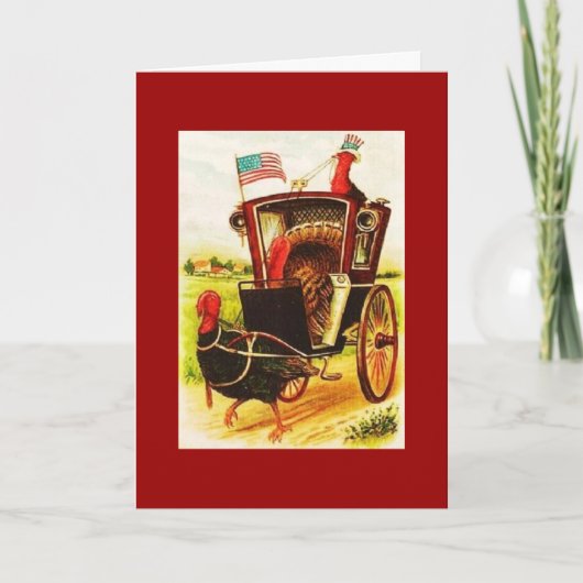 ヴィンテージ感謝祭 シーズンカード (正面)