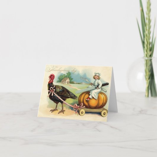 ヴィンテージ感謝祭 シーズンカード (正面)