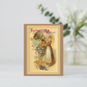 ヴィンテージ感謝祭 シーズンポストカード (スタンド正面)