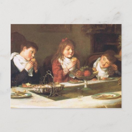 ヴィンテージ感謝祭 シーズンポストカード (正面)