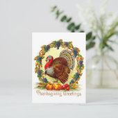ヴィンテージ感謝祭 シーズンポストカード (スタンド正面)
