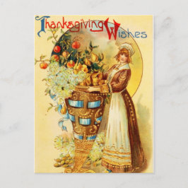 ヴィンテージ感謝祭 シーズンポストカード