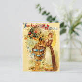 ヴィンテージ感謝祭 シーズンポストカード (スタンド正面)